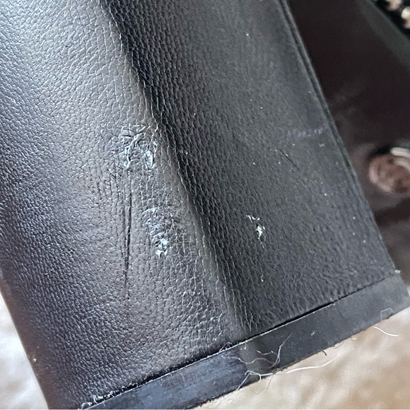 Cecelia New York  Roper Cutout Mule Heel Boho Western Style Black Leather Sz 8.5 - Picture 15 of 16